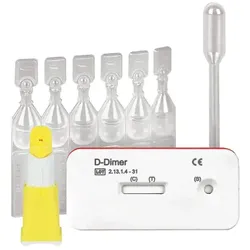 D-dimer Cleartest Vollblut TVT LE DIC 5 St