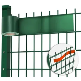 Karat Sichtschutzstreifen 19 x 350 cm Grün PVC