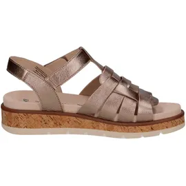 CAPRICE Sandalen Damen Taupe Metallic 36