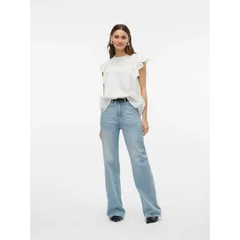 Vero Moda Blusenshirt VMTRINE Weiß XS