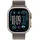 Apple Watch Ultra 2 GPS + Cellular 49 mm Titangehäuse natur, Milanaise Armband natur L