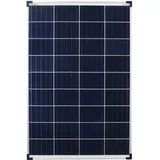 EnjoySolar enjoy solar Poly 100W 12V Polykristallines Solarpanel Solarmodul Photovoltaikmodul ideal für Wohnmobil, Gartenhäuse, Boot