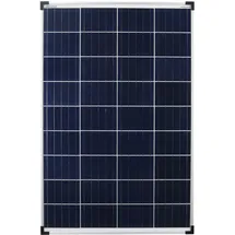EnjoySolar enjoy solar Poly 100W 12V Polykristallines Solarpanel Solarmodul Photovoltaikmodul ideal für Wohnmobil, Gartenhäuse, Boot