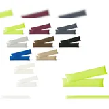 EXKLUSIV HEIMTEXTIL Jersey Kissenbezug Hülle 2 Sparpack Set mit Reißverschluss hochwertige Qualität 40 x 145 cm apfelgrün