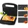 Extralink SMART LIFE Grill und Waffeleisen mit austauschbaren Platten, 1000W Kontaktgrill, Antihaftbeschichtung, einfacher Reinigung, Sandwichmaker, Waffeleisen, Panini Maker