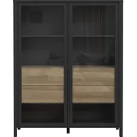 Forte Highboard, Breite ca. 121 cm schwarz