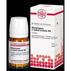MANDRAGORA E radice siccata D 6 Tabletten