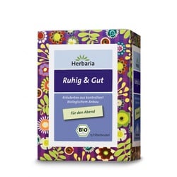 Herbaria Ruhig & Gut Tee bio (15x1 6g)