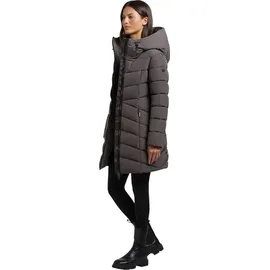 khujo Damen Steppacke Dier graphite grey S