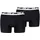 Puma Everyday Multi Logo Boxershorts schwarz/mehrfarbig L 2er Pack