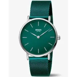 Boccia  Uhr 3281-10  in Silbern, Einheitsgrösse