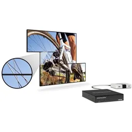 Matrox QuadHead2Go Q185 (1 GB), Grafikkarte, Schwarz