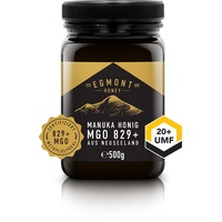 Egmont Honey Manuka Honig MGO 829+ UMF 20+ Original aus Neuseeland UMF 20+ 500g