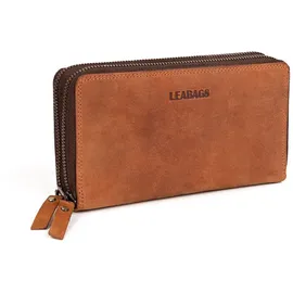 LEABAGS Geldbörse Damen bronze