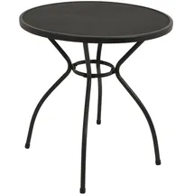 DEGAMO Bistrotisch Ø 70 x 72 cm Anthrazit