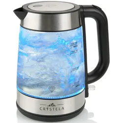 Omega ETA Wasserkocher Glasoptik CRYSTELA 6153