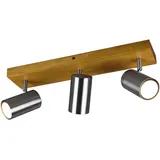 Trio Strahler Marley 3-flammig Nickel matt