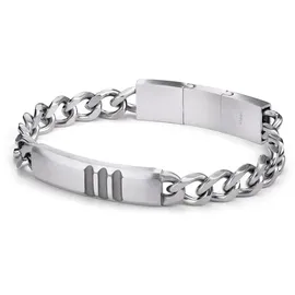 FYNCH-HATTON Curb Chain Armband silber 18,5 cm