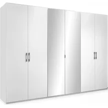 Set One by Musterring Drehtürenschrank Henderson 301 x 223 x 60 cm Weiß