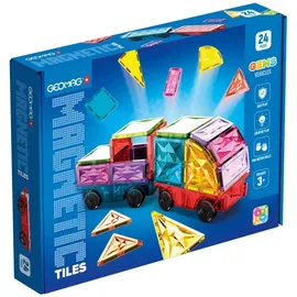 Geomagworld SA Geomag Magnetic Tiles Gems Vehicles 24-tlg.