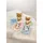 NICI Little Paws Katze 12 cm Grau