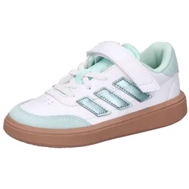 adidas Courtblock EL C Kinder Ftwr White/Magic Grey/Mint 28