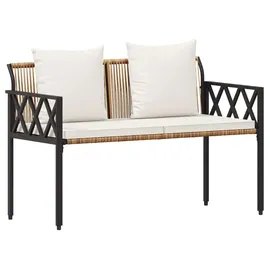 vidaXL 2-Seater 116 x 56 x 75 cm Braun