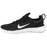 Nike Damen Free Run 5.0 Road Running Shoe, Black/White-Dark Smoke Grey, 36.5 EU - 36.5 EU