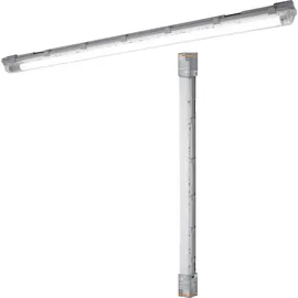 Osram Feuchtraumleuchte 120cm LED 16W inkl. Bewegungsmelder grau