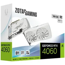 Zotac GeForce RTX 4060 Twin Edge OC White Edition 8 GB GDDR6 ZT-D40600Q-10M