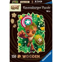 Ravensburger Wooden Puzzle 150 Teile - Marvel Groot