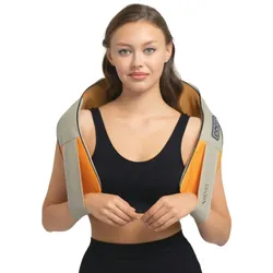 Rollendes Nackenmassagegerät mit Heizung Zenet ZET-757