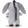 NICI Einschlafhilfe Esel Littledoo 25 cm Grau