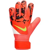 Nike Kinder Torwarthandschuhe, orange - HO24, Hyper CRIMSON/BLACK/VOLT, 6