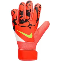 Nike Kinder Torwarthandschuhe, orange - HO24, Hyper CRIMSON/BLACK/VOLT, 6