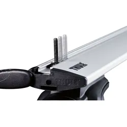 Thule T-Nut-Adapter 6966 zur direkten Befestigung von Dachboxen (Power-Click) an der T-Nut (24 mm)