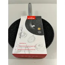 Schäfer Elektronik Schäfer Pfannen Hochwertiges Kochgeschirr – Für Perfektes Kochen und Braten Wok Ø28cm Metallic Silver