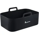 Master Pro MasterPRO FOODIES COLLECTION - Rechteckige Silikonform für Airfryer, 12 x 19 x 7 + 2 cm - Antihaftbeschichtung - Gleichmäßige Wärmeverteilung in der Airfryer - Leicht zu reinigen