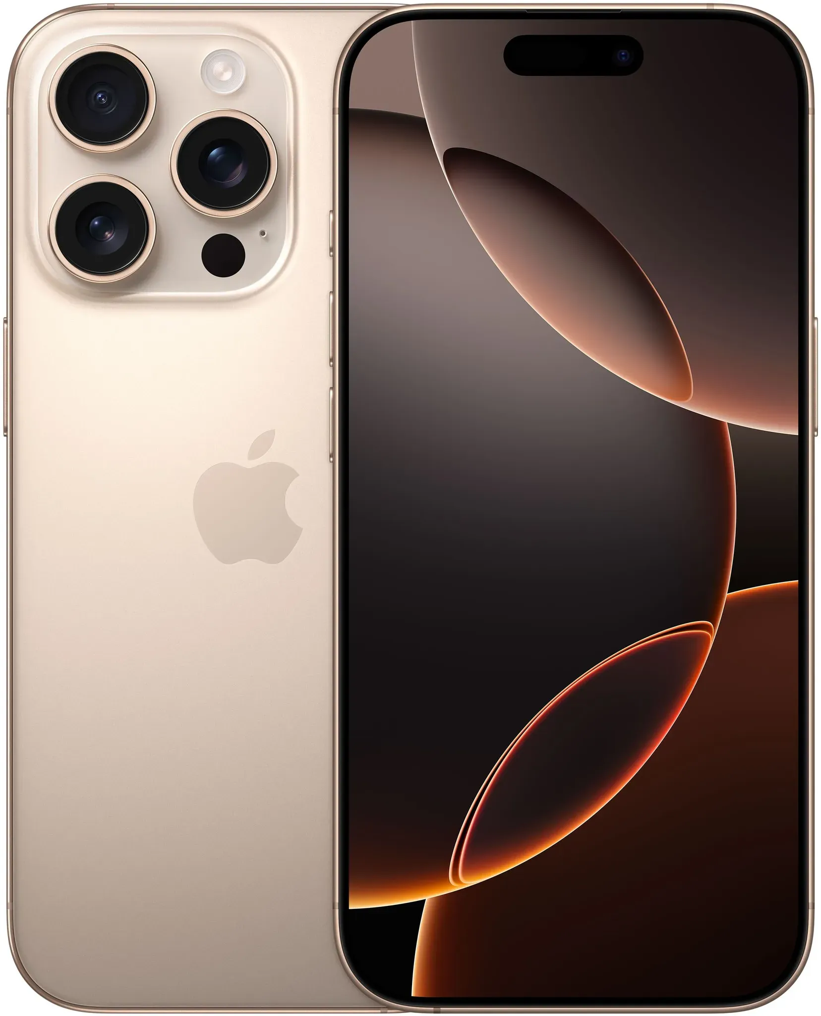 256 GB 5G Smartphone 16 cm (6.3 Zoll) IOS 48 MP Dreifach Kamera Dual Sim  iPhone 16 Pro (Sand)