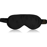Crystallove Men Silk Eye Mask Schlafmaske Black 1 St.