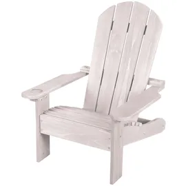 roba Outdoorstuhl Deck Chair 51 x 51 x 60 cm grau