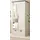 furn.design Drehtürenschrank 93 x 209 x 63 cm Weiß