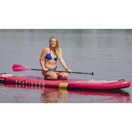 skatinger Prana 350 x 89 x 15 cm Rot