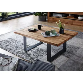MASSIVMOEBEL24.DE MONTREUX Beige Wildeiche 90 x 45 x 90 cm