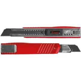 Ecobra Cutter Premium 18 mm, metallicrot,