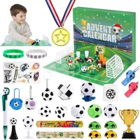 Luxuskollektion LINROMIA Fußball Adventskalender 2024 für Kinder - Spielzeug,