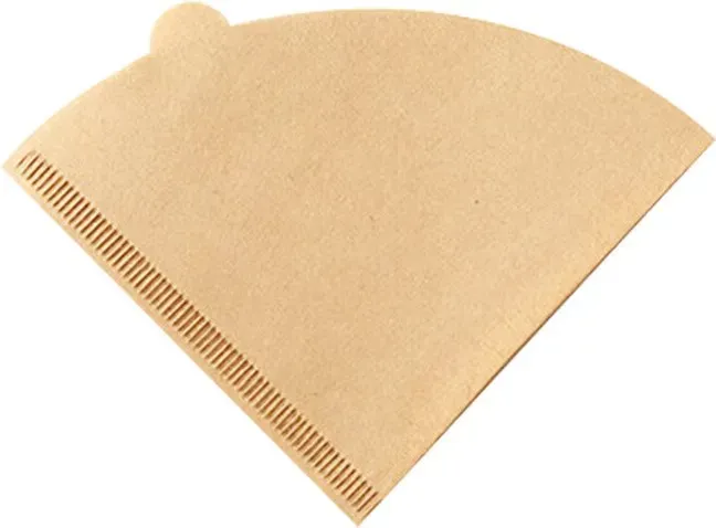 Maxcook 14,5 cm/5,71 Zoll Kaffeefilter, #01 unbleichte Kegelfilter, 100 Stück Einweg-Papierfilter aus Naturstoffen für 1-2 Tassen, 01 Kegel für Pour Over und Drip Kaffeemaschinen
