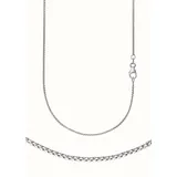 FIRETTI Collierkettchen FIRETTI "Schmuck Geschenk Silber 925 Halskette Venezianerkette halbrund" Gr. 42, silber (silberfarben), Halsketten, Damen, 42, Silber 925 (Sterlingsilber), B: 1,5mm, Made in Germany, B:1,5mm