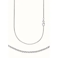 FIRETTI Collierkettchen FIRETTI "Schmuck Geschenk Silber 925 Halskette Venezianerkette halbrund" Gr. 40, silber (silberfarben), Halsketten, Damen, 40, Silber 925 (Sterlingsilber), B: 1,5mm, Made in Germany, B:1,5mm