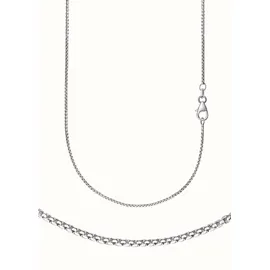 FIRETTI Collierkettchen FIRETTI "Schmuck Geschenk Silber 925 Halskette Venezianerkette halbrund" Gr. 40, silber (silberfarben), Halsketten, Damen, 40, Silber 925 (Sterlingsilber), B: 1,5mm, Made in Germany, B:1,5mm
